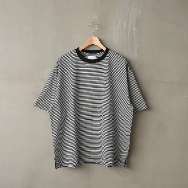 MINI BORDER WIDE TEE sold by Manual Alphabet