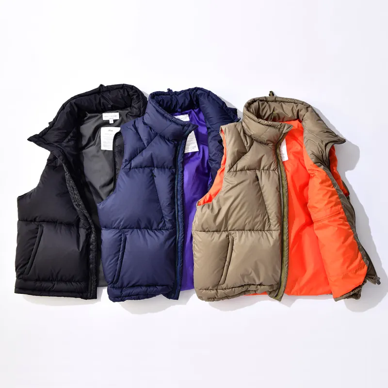 NANGA×MANUAL ALPHABET EXPLORER DOWN VEST sold by Manual Alphabet