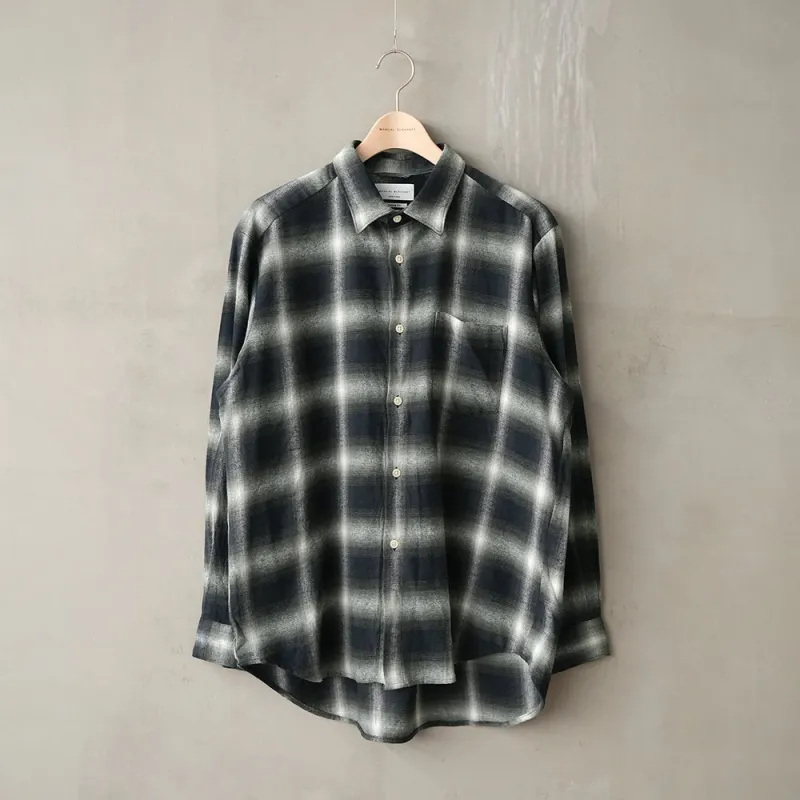 OMBRE CHECK LOOSE FIT R/C SHT sold by Manual Alphabet