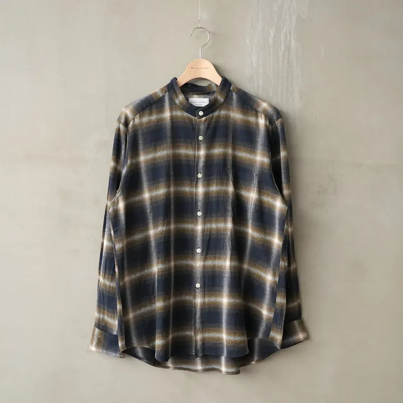 OMBRE CHECK LOOSE FIT B/C SHT sold by Manual Alphabet