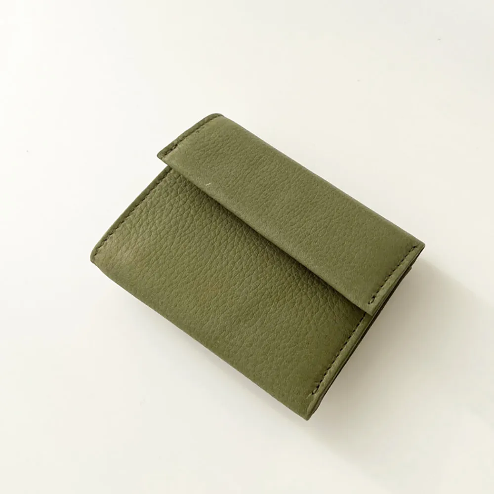 esperant COW LEATHER MINIMUM WALLET sold by Manual Alphabet product image thumbnail 3