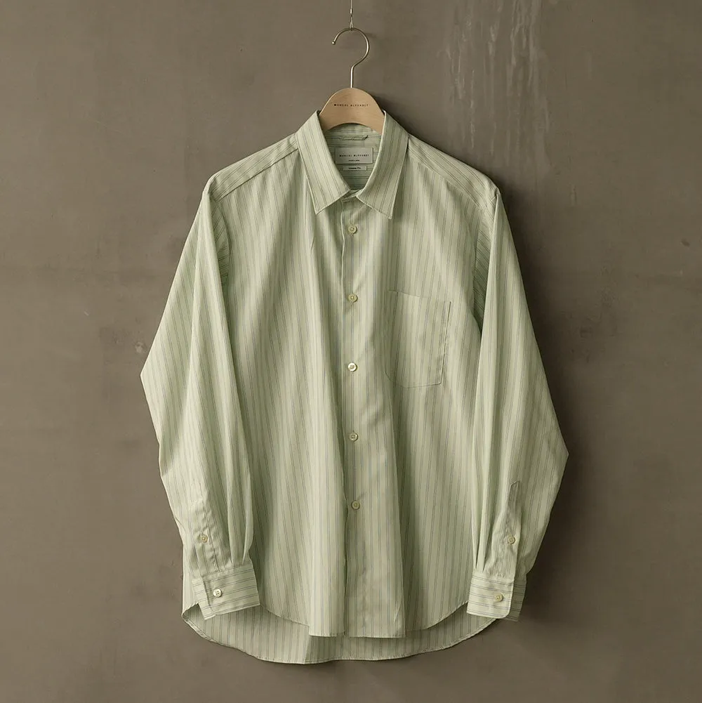 HIGHCOUNT STRIPE LOOSE FIT RC SHT sold by Manual Alphabet product image thumbnail 5