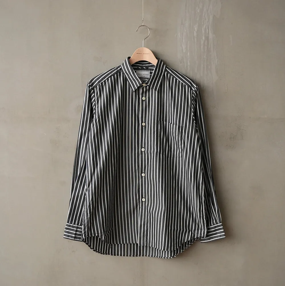 HIGHCOUNT STRIPE LOOSE FIT RC SHT sold by Manual Alphabet product image thumbnail 2