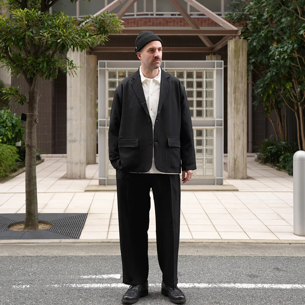 FUNCTIONAL TWILL TUCK TROUSERS sold by Manual Alphabet product image thumbnail 3