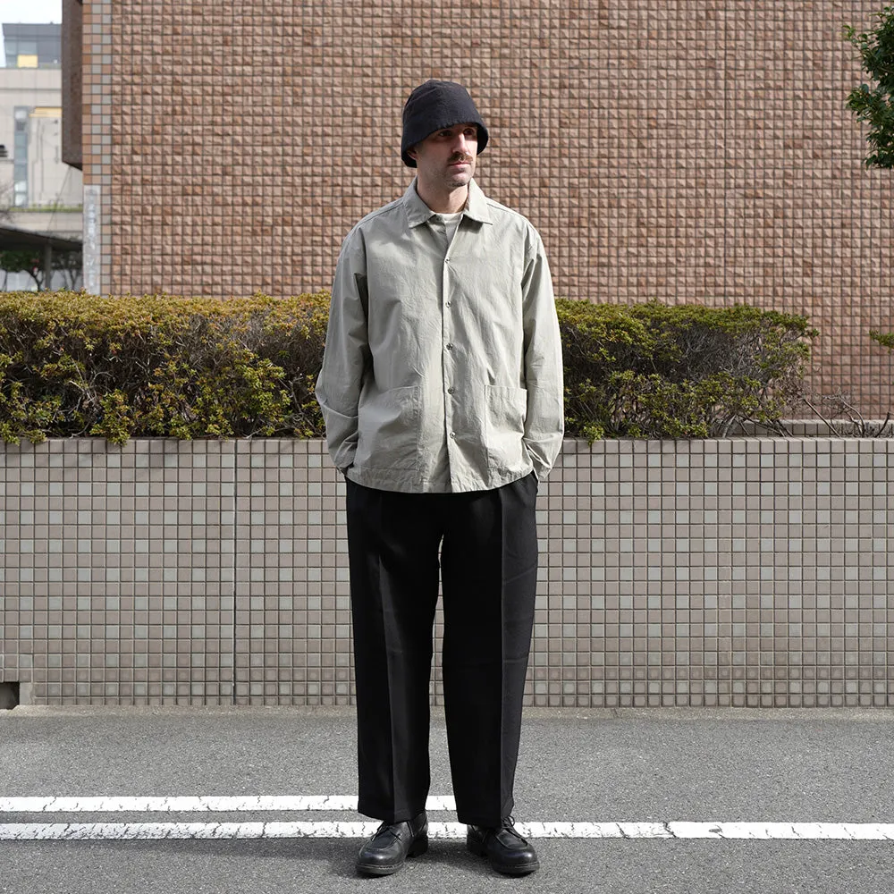 FUNCTIONAL TWILL TUCK TROUSERS sold by Manual Alphabet product image thumbnail 4