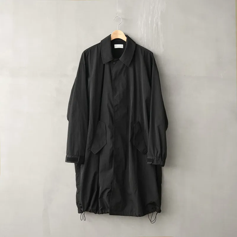 LIGHT NYLON OVER SIZE COAT sold by Manual Alphabet