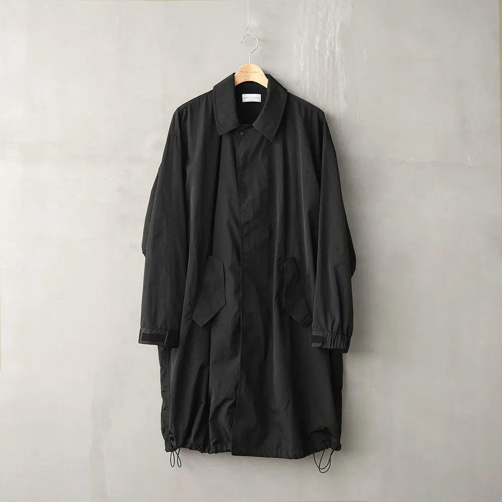LIGHT NYLON OVER SIZE COAT sold by Manual Alphabet