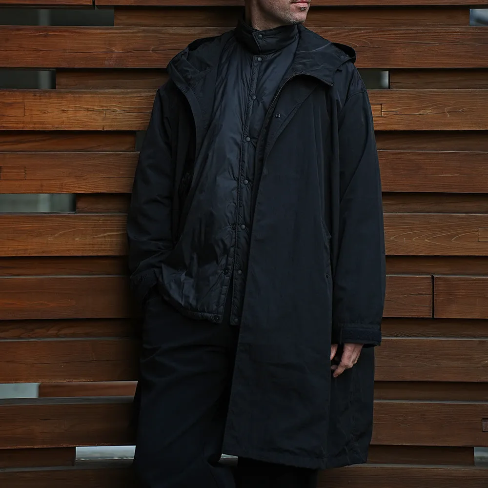 LIGHT NYLON OVER SIZE COAT sold by Manual Alphabet product image thumbnail 5