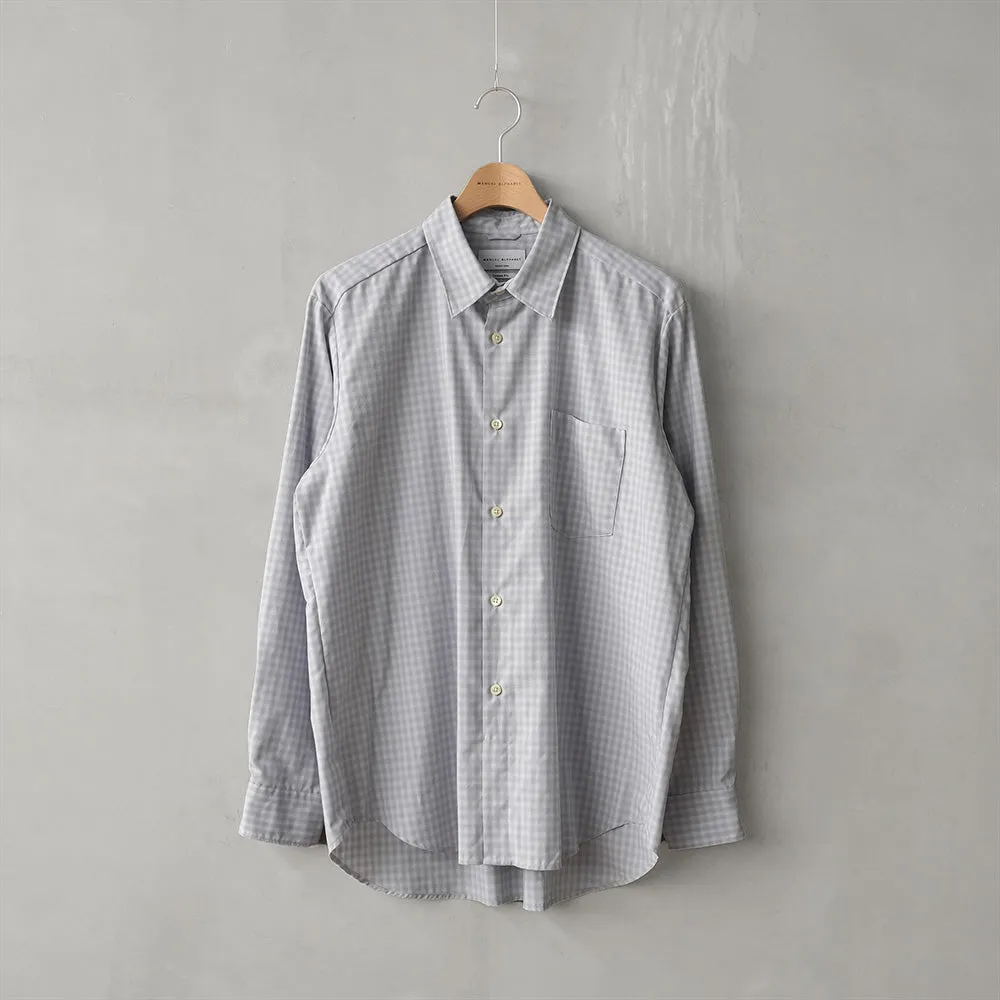BLUR CHECK LOOSE FIT RC SHIRTS sold by Manual Alphabet product image thumbnail 5