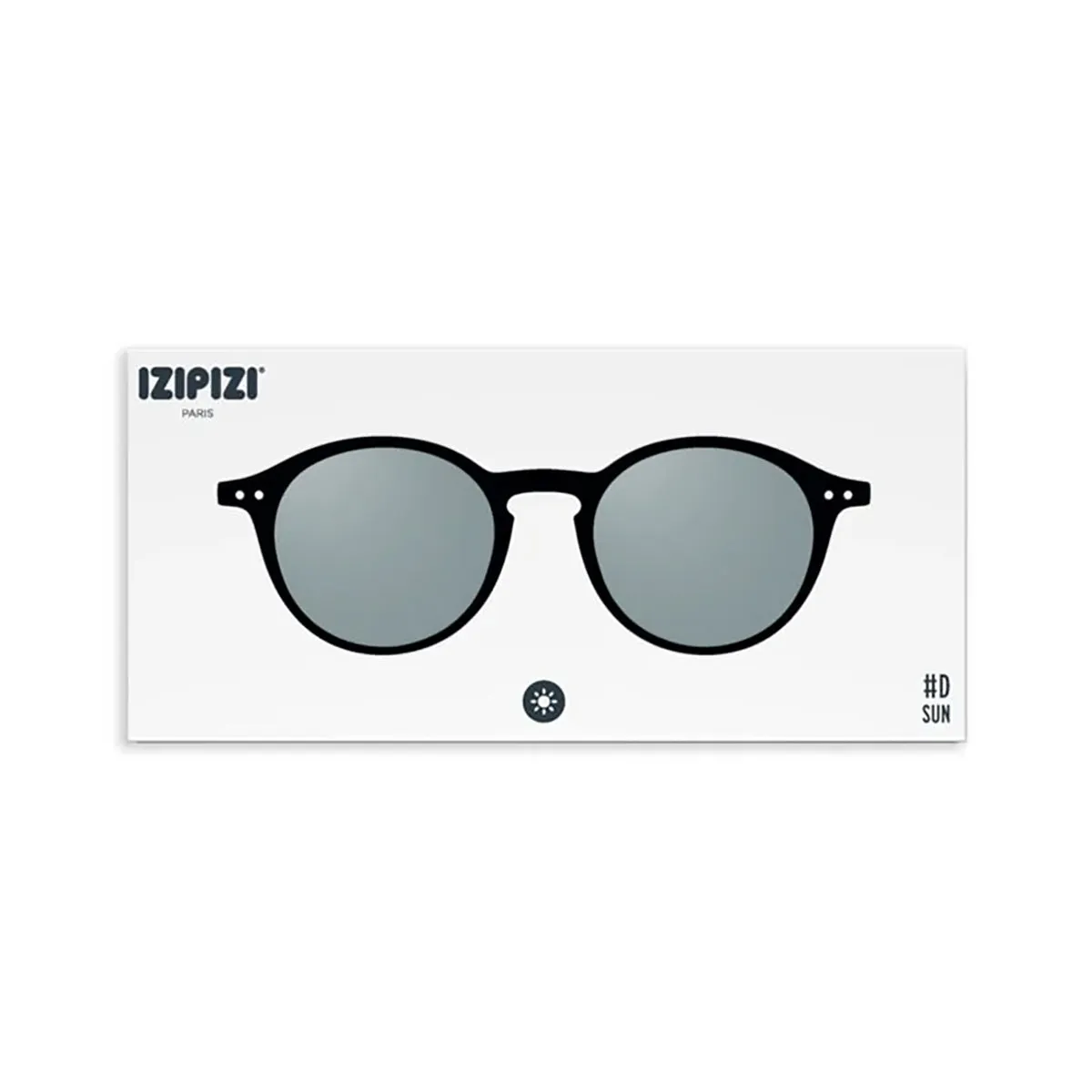 IZIPIZI SUN #D (Black-Light Smoke lenses) sold by Manual Alphabet product image thumbnail 4