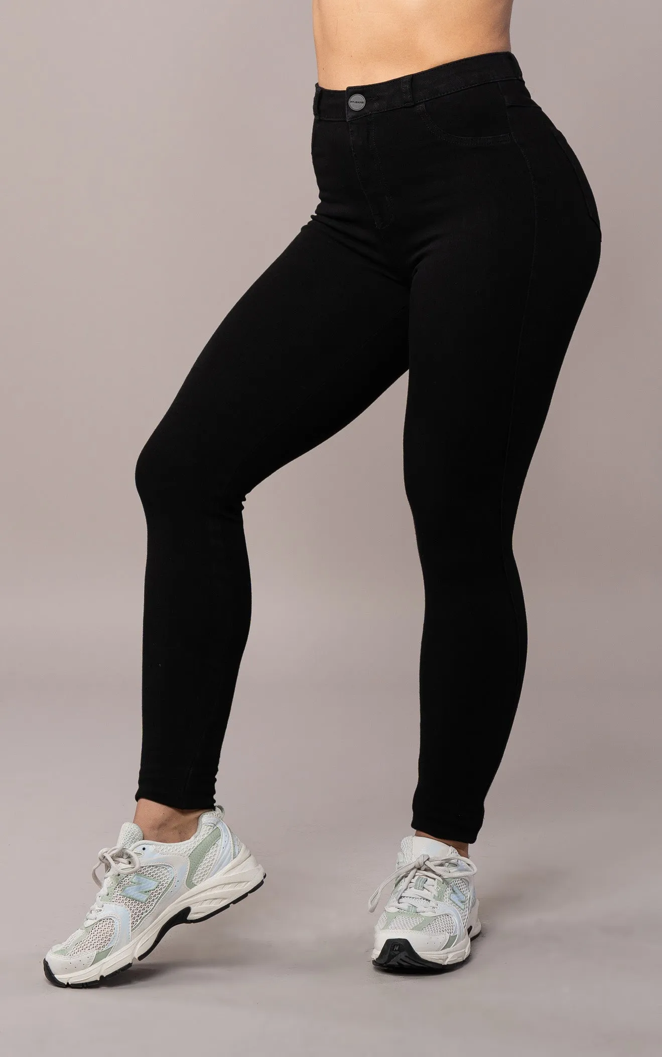 Womens 360 V2 High Waisted Fitjeans - Grey | Parallel