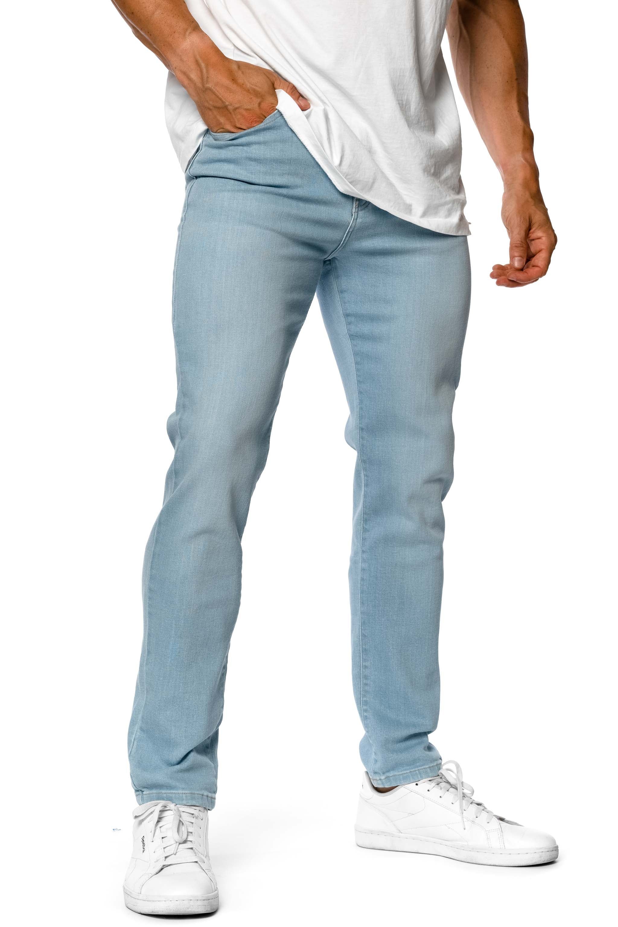 Mens Traditional Athletic Fitjeans - Vintage Blue sold by Fit Jeans