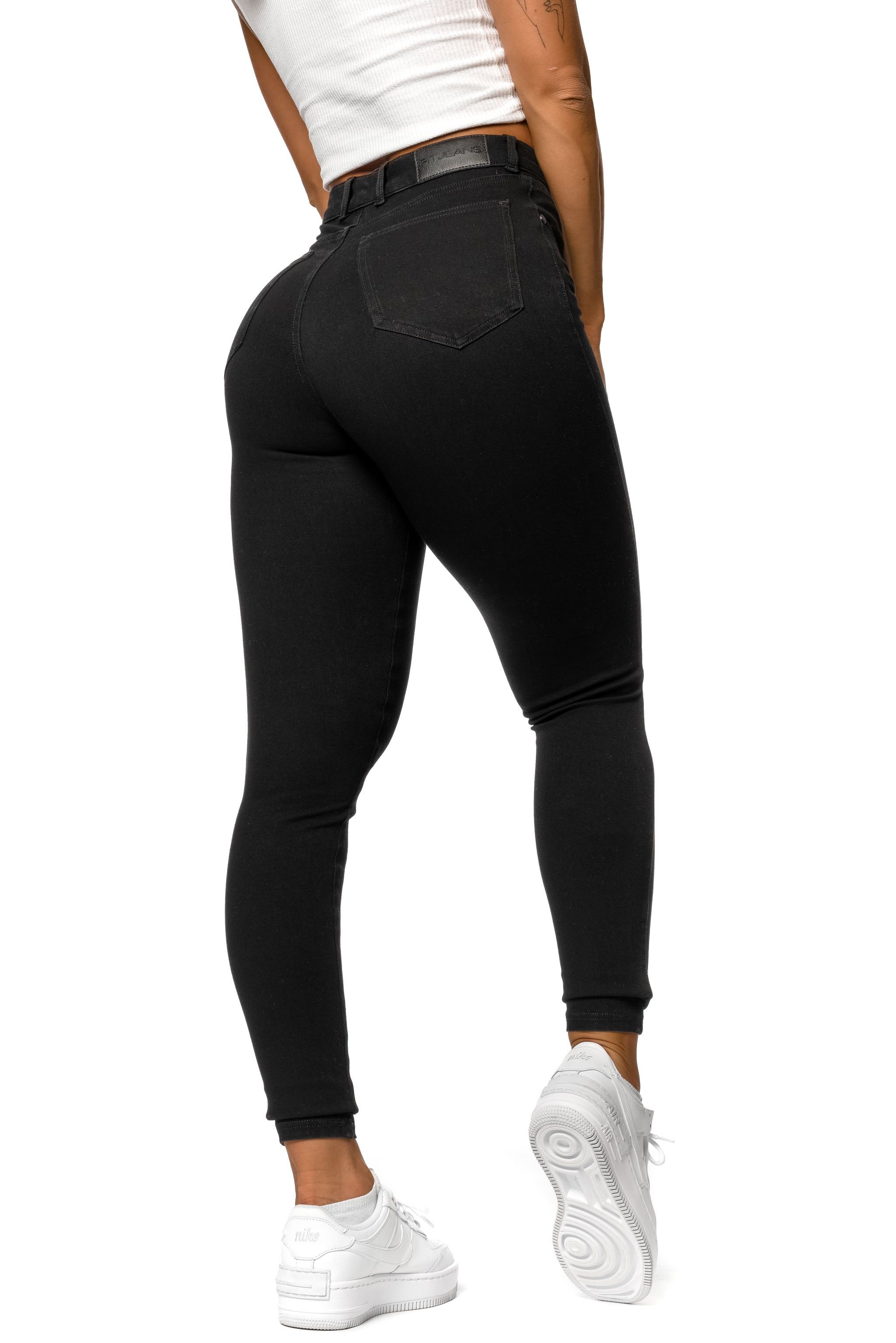 Womens Vital High Waisted Fitjeans - Black sold by Fit Jeans product image thumbnail 3