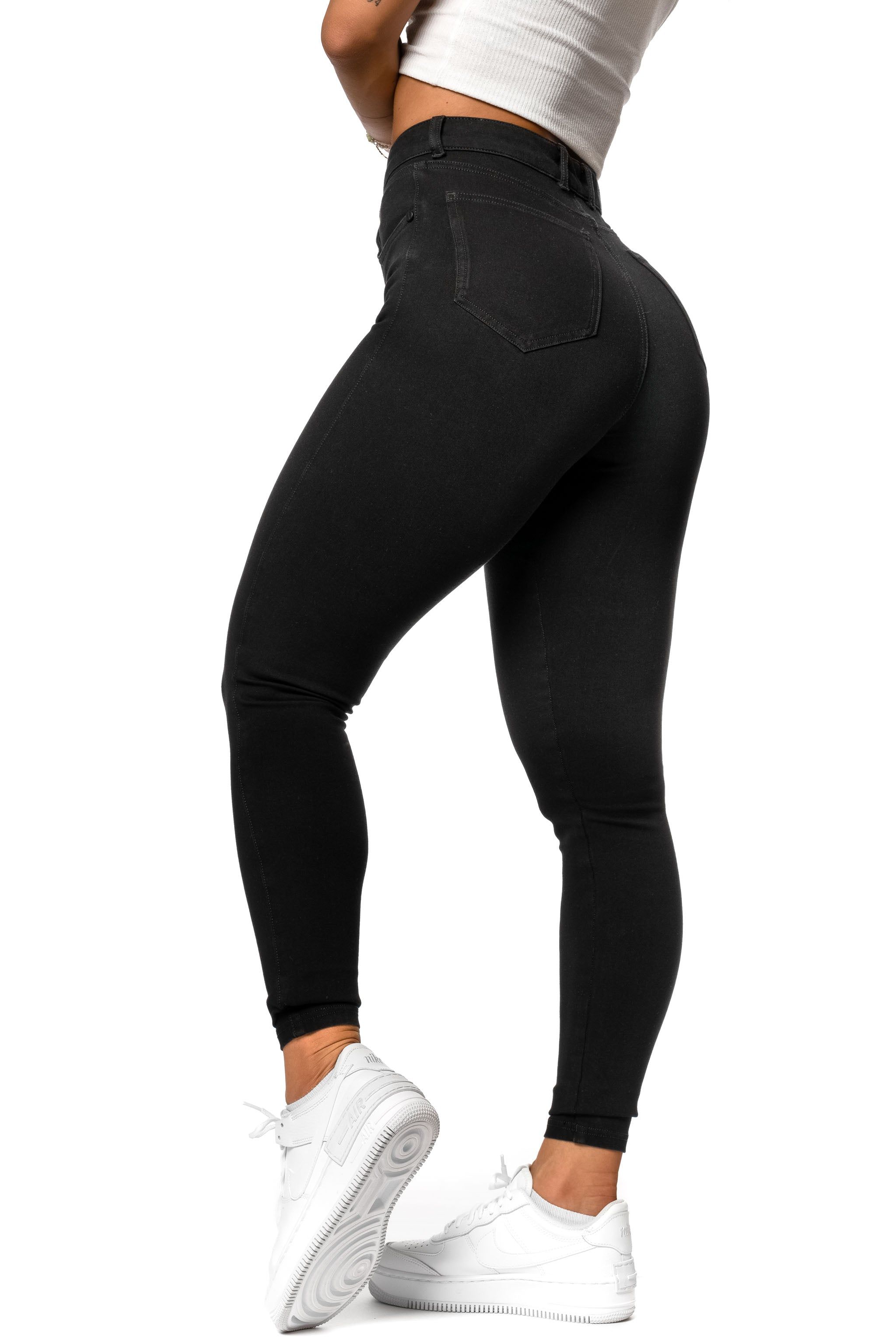Womens Vital High Waisted Fitjeans - Black sold by Fit Jeans product image thumbnail 2