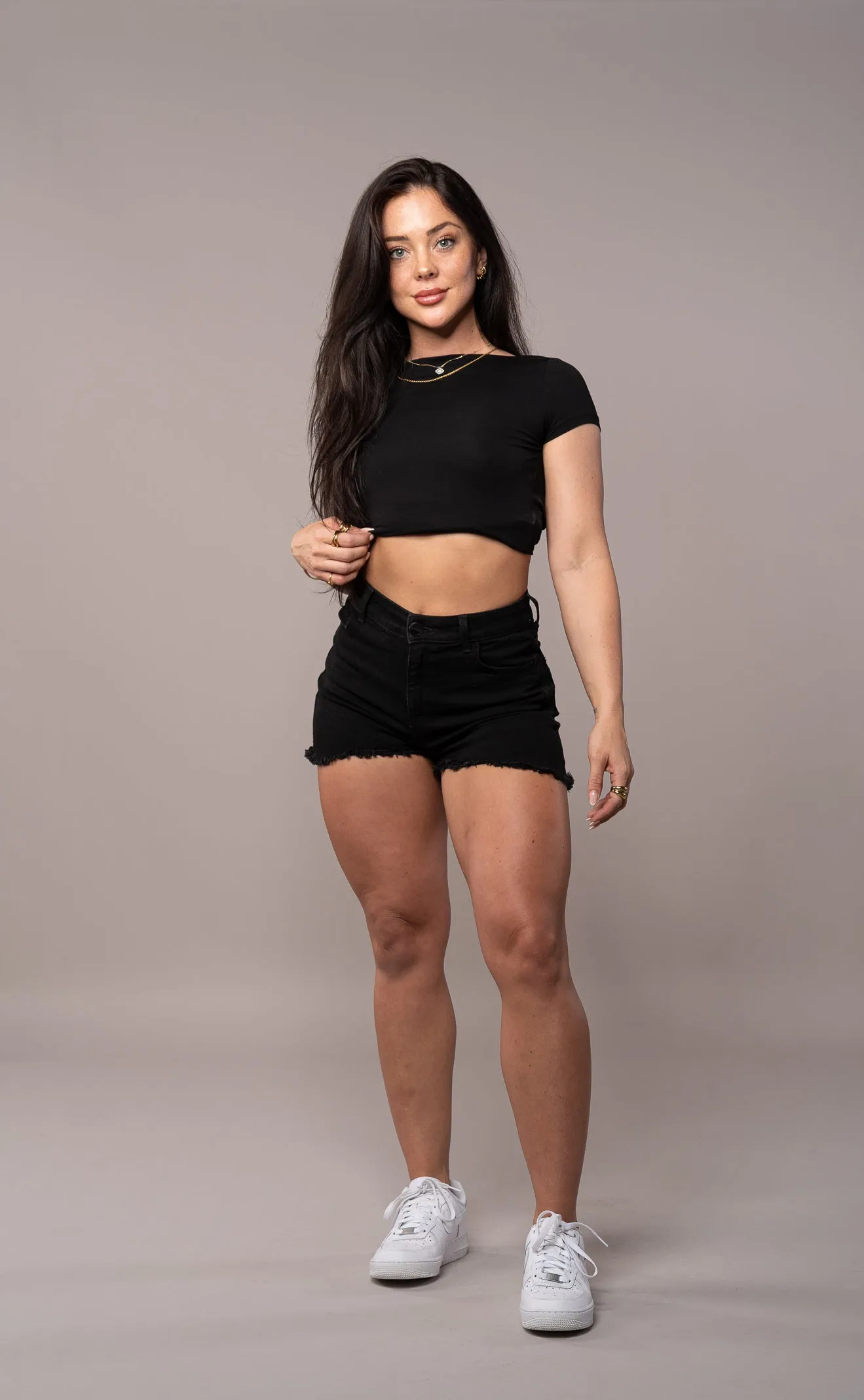 Womens Fitjeans Shorts - Black sold by Fit Jeans