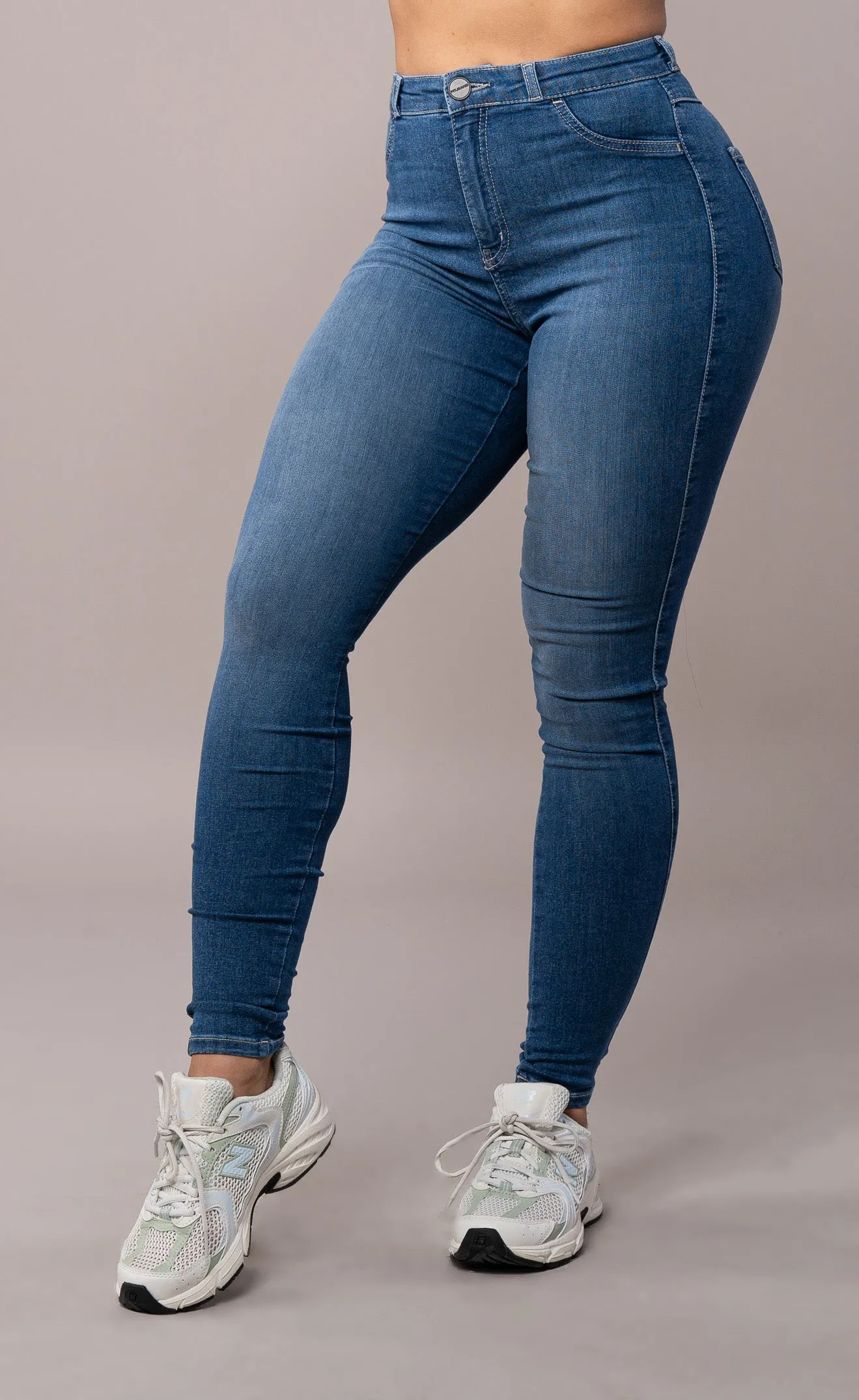 Womens Contour Fitjeans - Sapphire Blue sold by Fit Jeans product image thumbnail 3