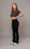 Womens Flared Mid Waisted Fitjeans - Black sold by Fit Jeans