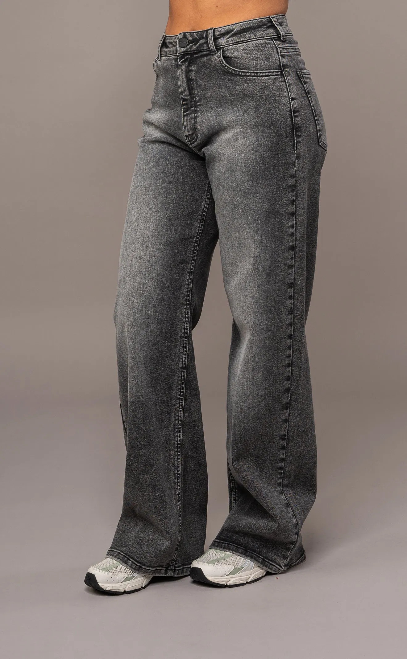 Womens Baggy Fitjeans - Heavy Washed Black sold by Fit Jeans product image thumbnail 2