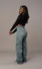 Womens Baggy Fitjeans - Distorted Blue sold by Fit Jeans