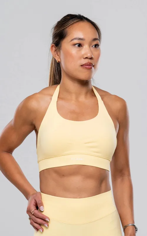 Training Sports Bra - Mellow Yellow sold by Fit Jeans