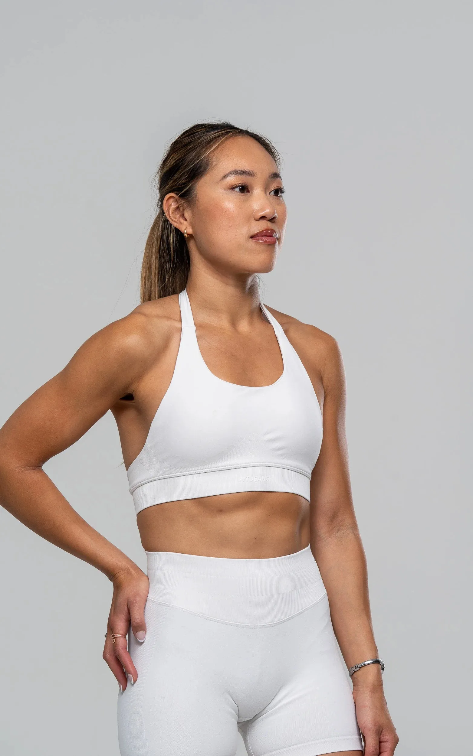 Training Sports Bra - Feather Beige sold by Fit Jeans