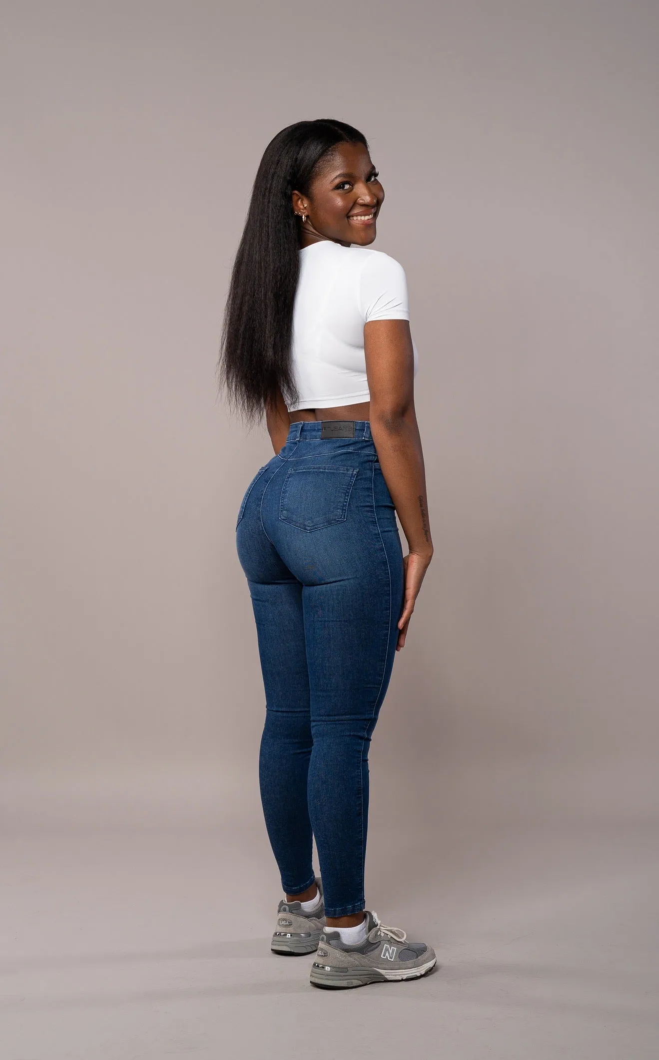 Womens Contour Fitjeans - Space Blue sold by Fit Jeans product image thumbnail 2