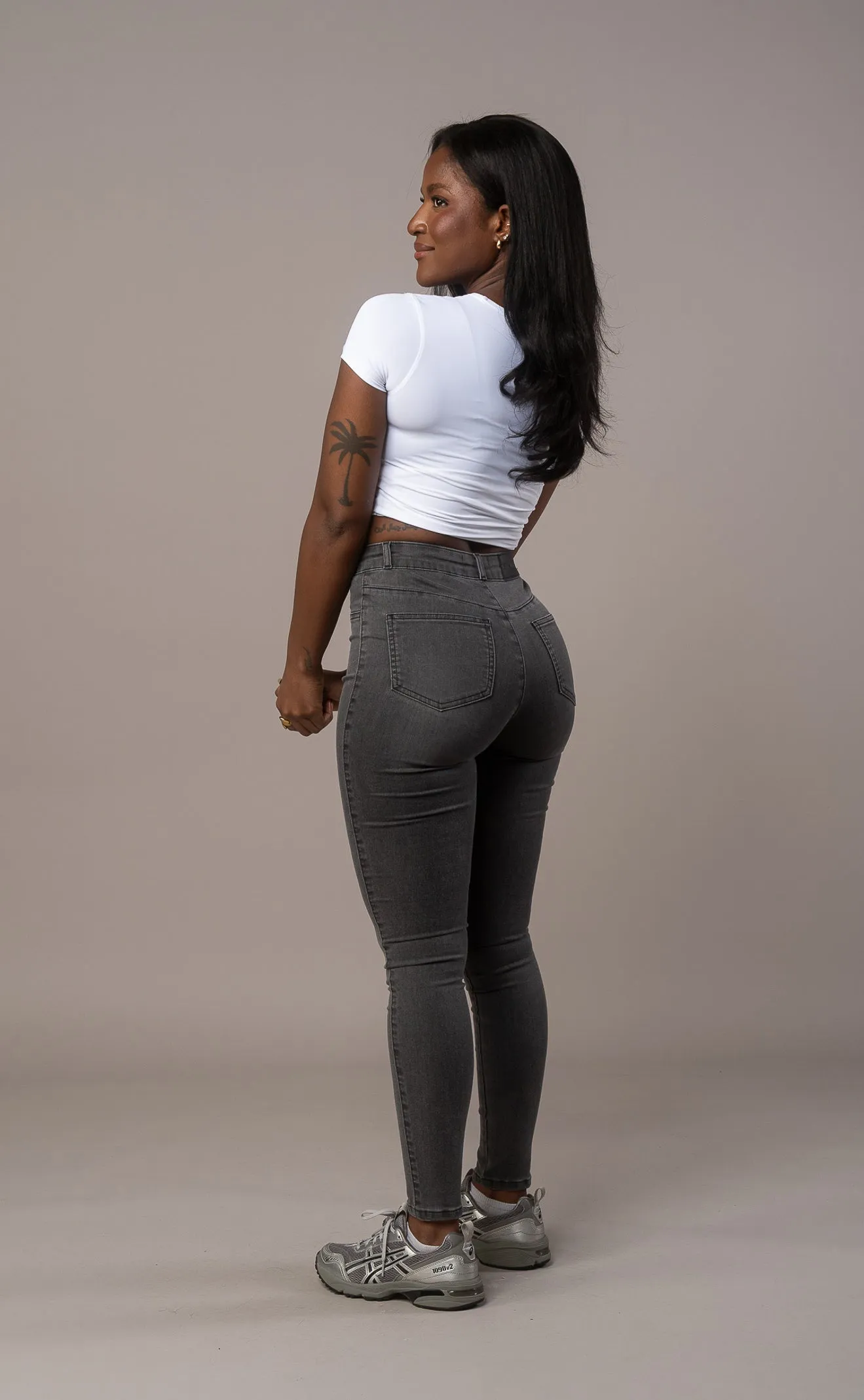 Womens Contour Fitjeans - Grey sold by Fit Jeans product image thumbnail 2