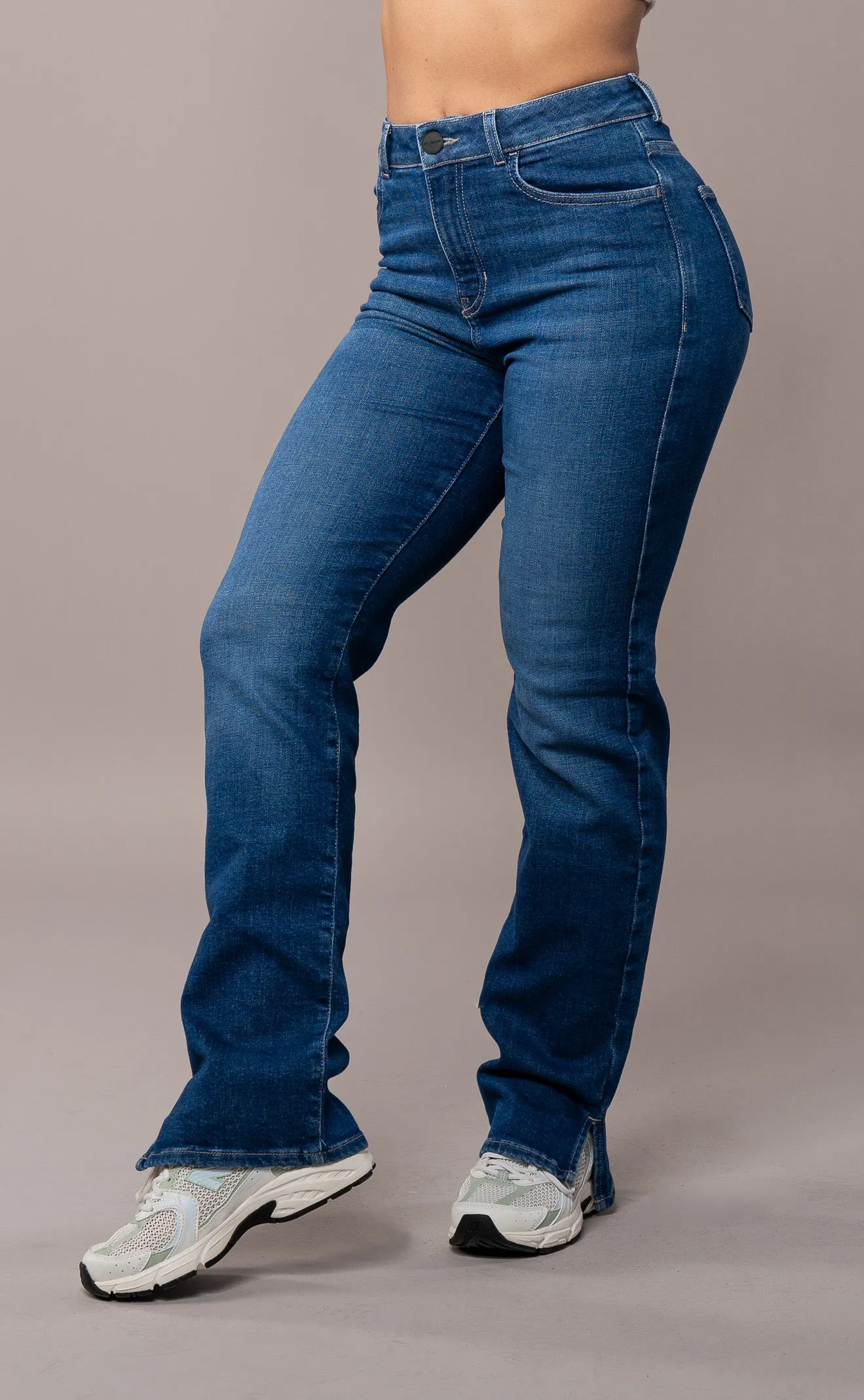 Womens Straight Leg Fitjeans - Sapphire Blue sold by Fit Jeans product image thumbnail 3
