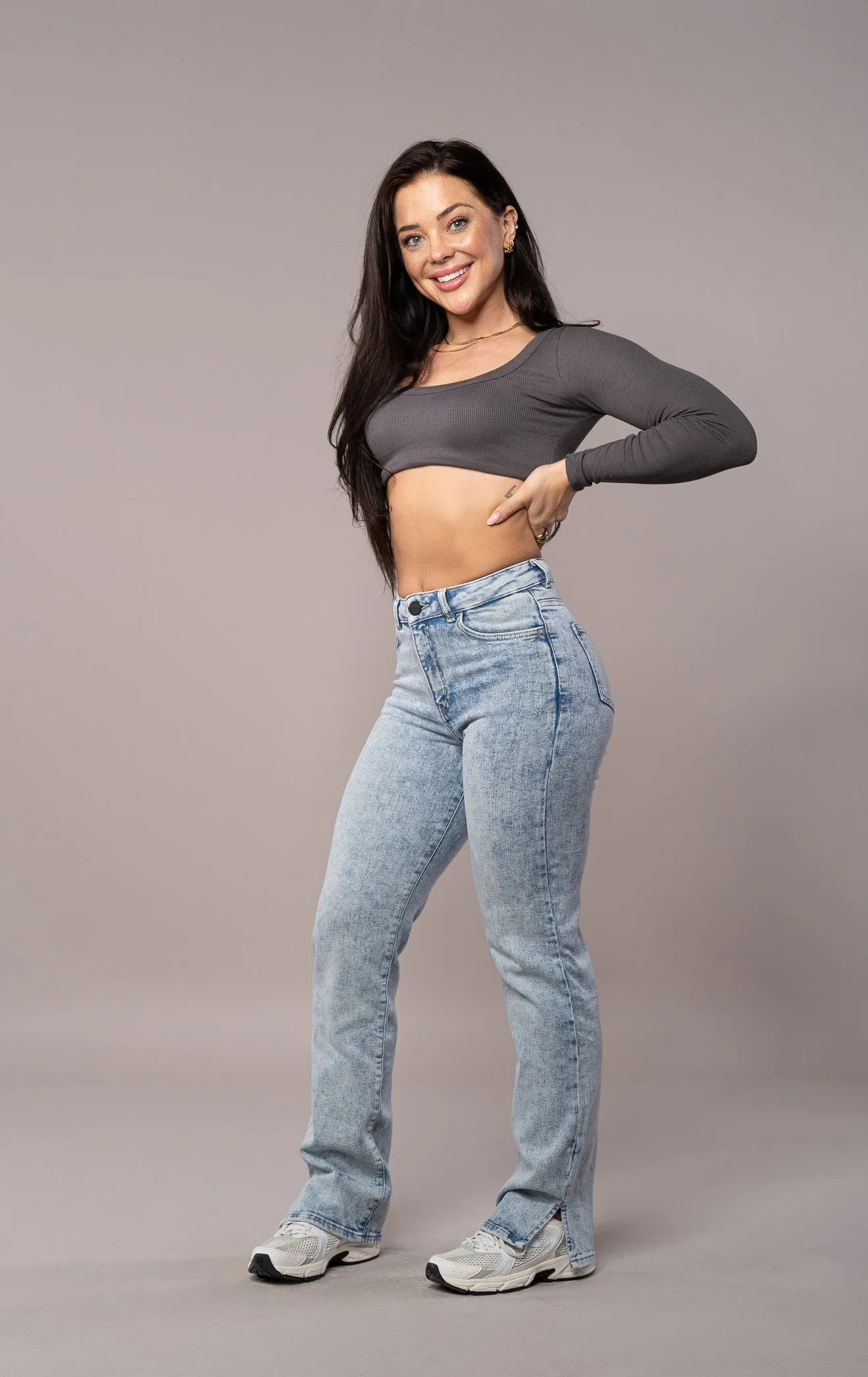 Womens Straight Leg Fitjeans - 80s Blue sold by Fit Jeans