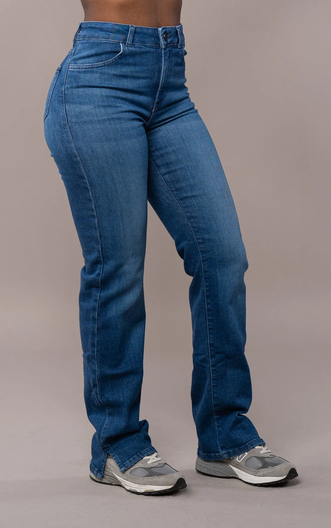 Womens Straight Leg Fitjeans - Azure Blue sold by Fit Jeans product image thumbnail 3