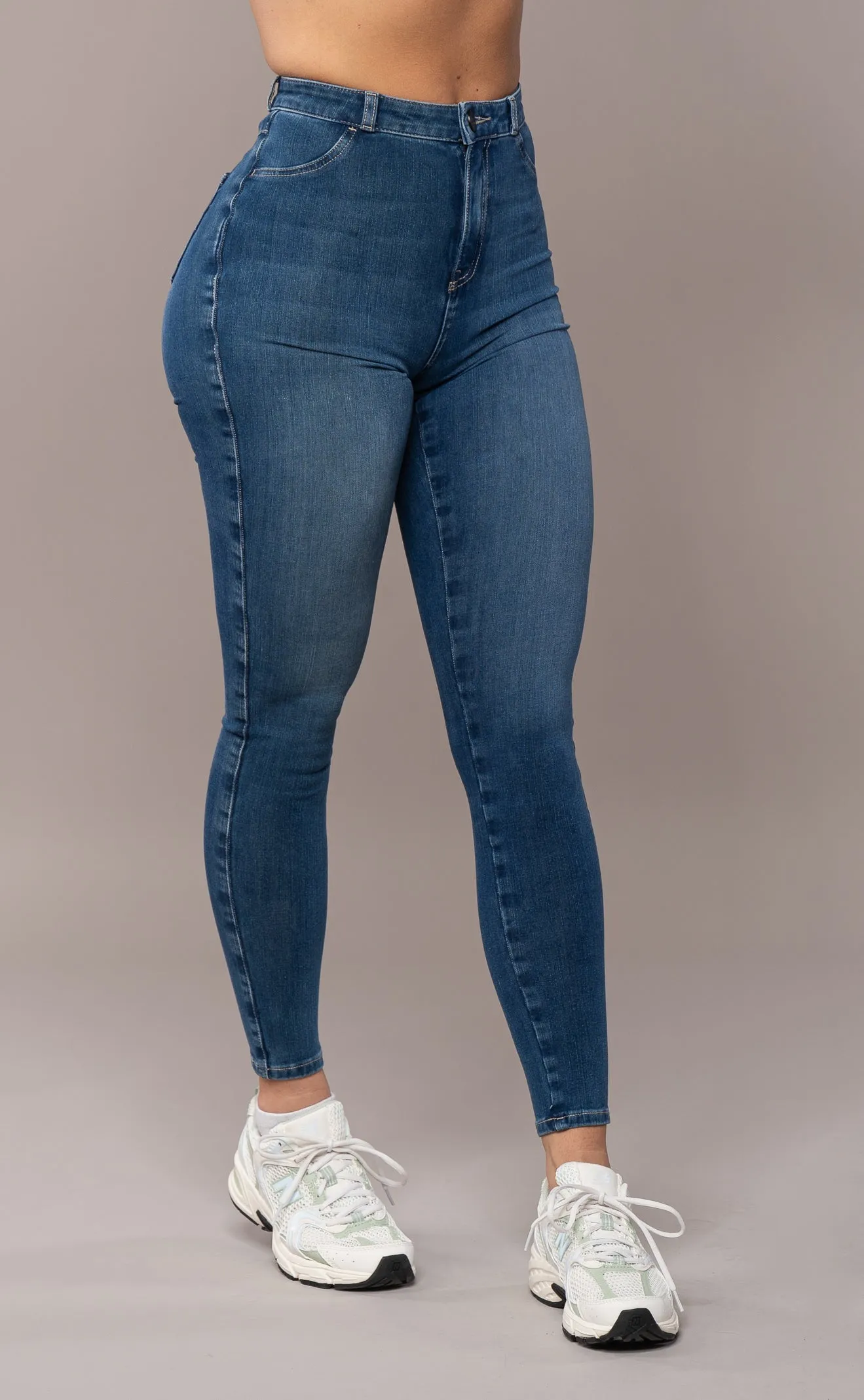 Womens 360 High Waisted Fitjeans - Sapphire Blue sold by Fit Jeans product image thumbnail 3