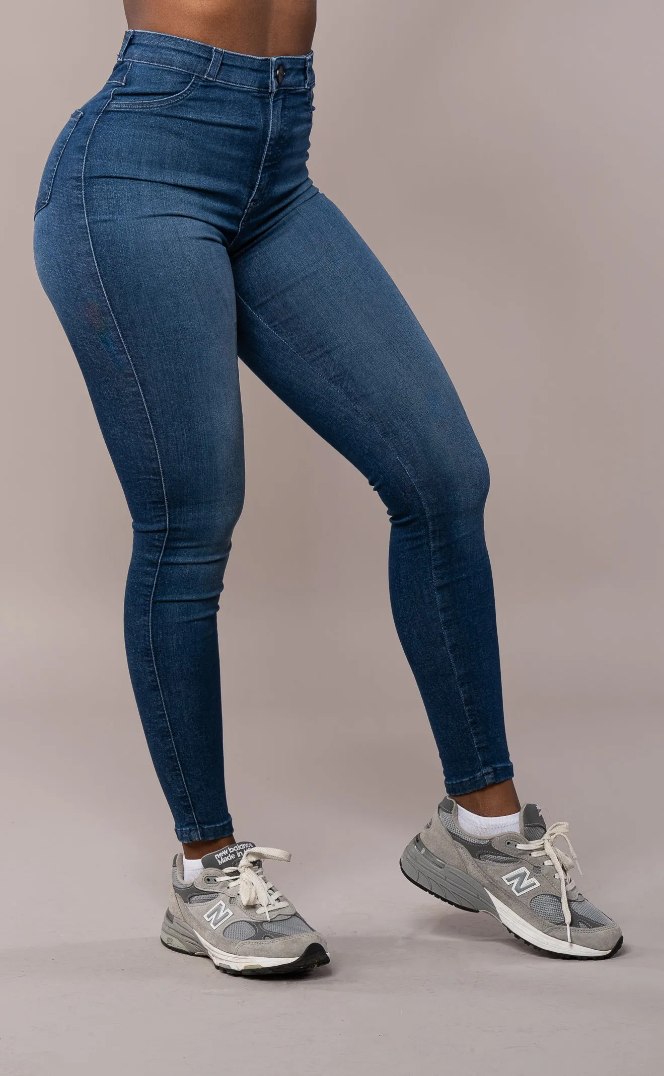 Womens Contour Fitjeans - Space Blue sold by Fit Jeans product image thumbnail 3