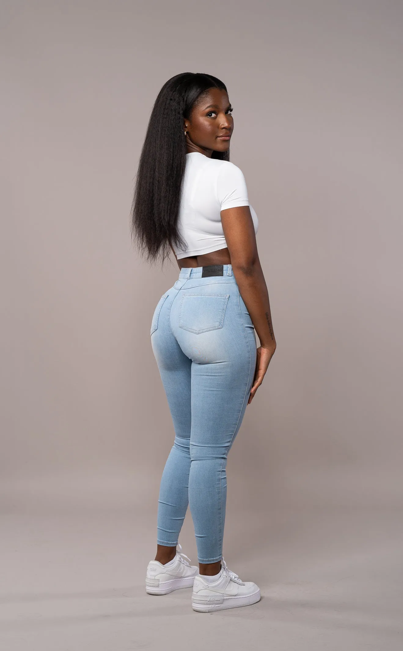 Womens Contour Fitjeans - Vintage Blue sold by Fit Jeans product image thumbnail 2