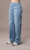 Womens Baggy Fitjeans - Arctic Light Blue sold by Fit Jeans