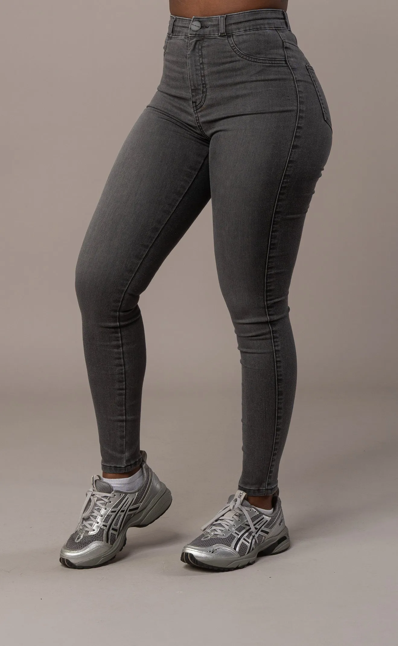 Womens Contour Fitjeans - Grey sold by Fit Jeans product image thumbnail 3