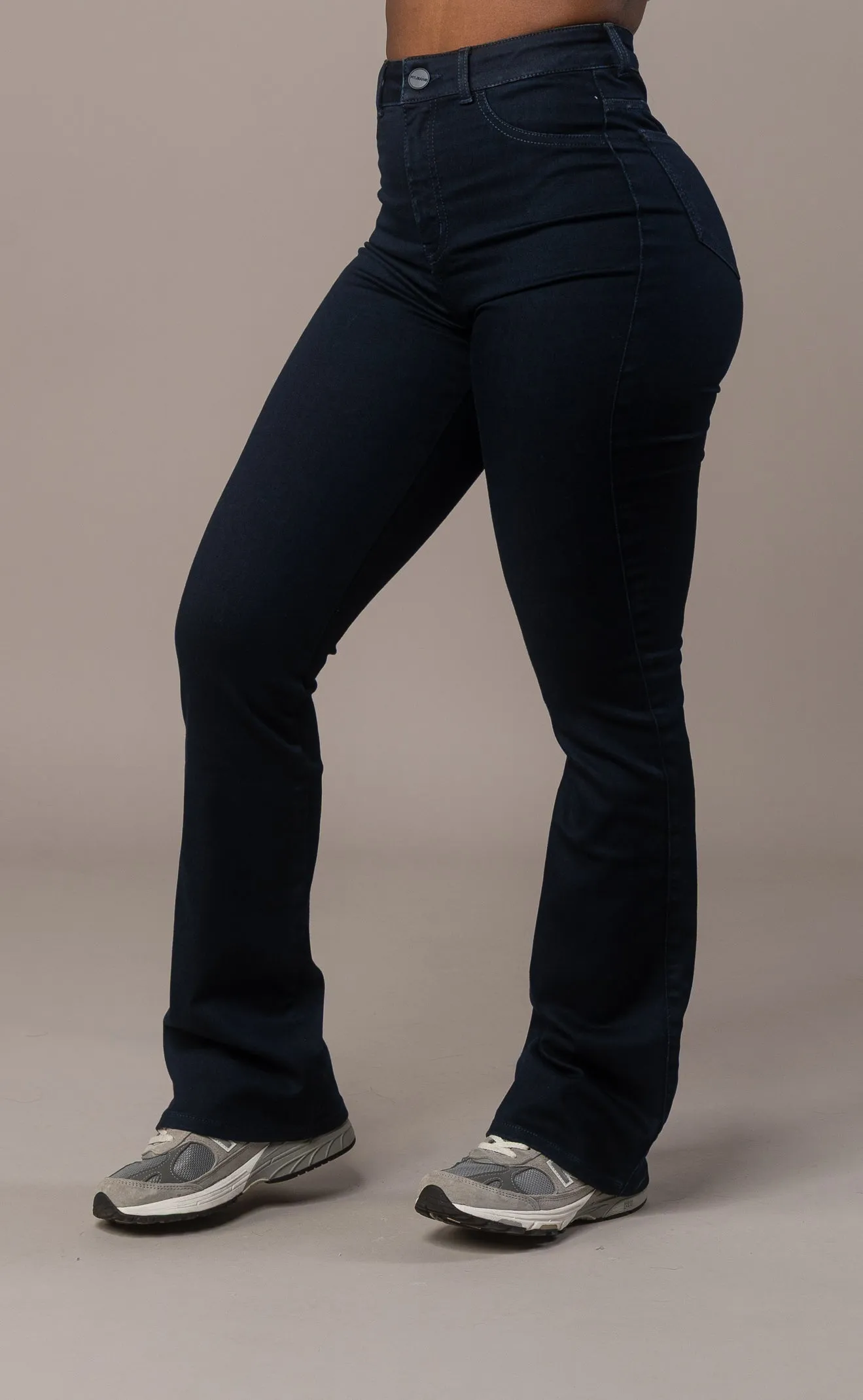 Womens Flared Fitjeans - Midnight Blue sold by Fit Jeans product image thumbnail 2