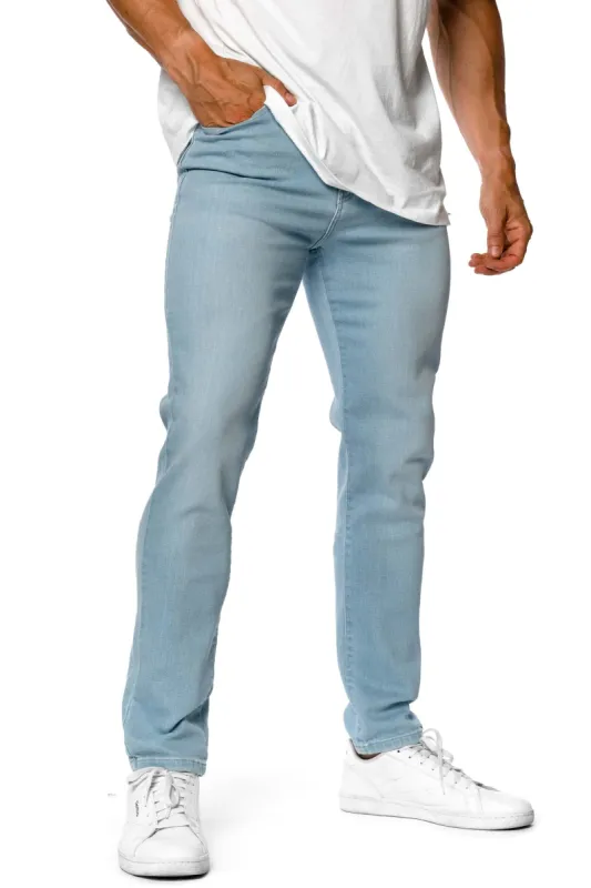 Mens Traditional Athletic Fitjeans - Vintage Blue made by Fit Jeans