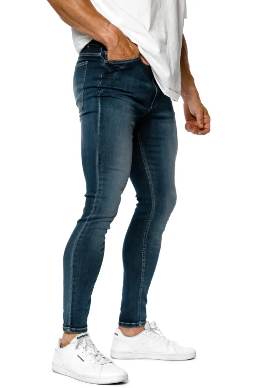 Mens Regular Fitjeans - Sapphire Blue sold by Fit Jeans