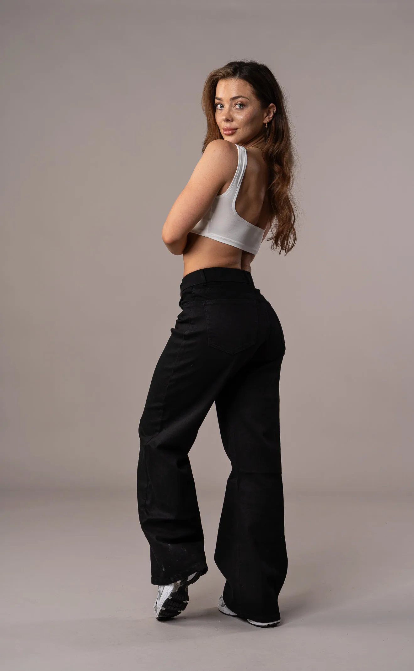 Womens Baggy Fitjeans - Black sold by Fit Jeans product image thumbnail 2