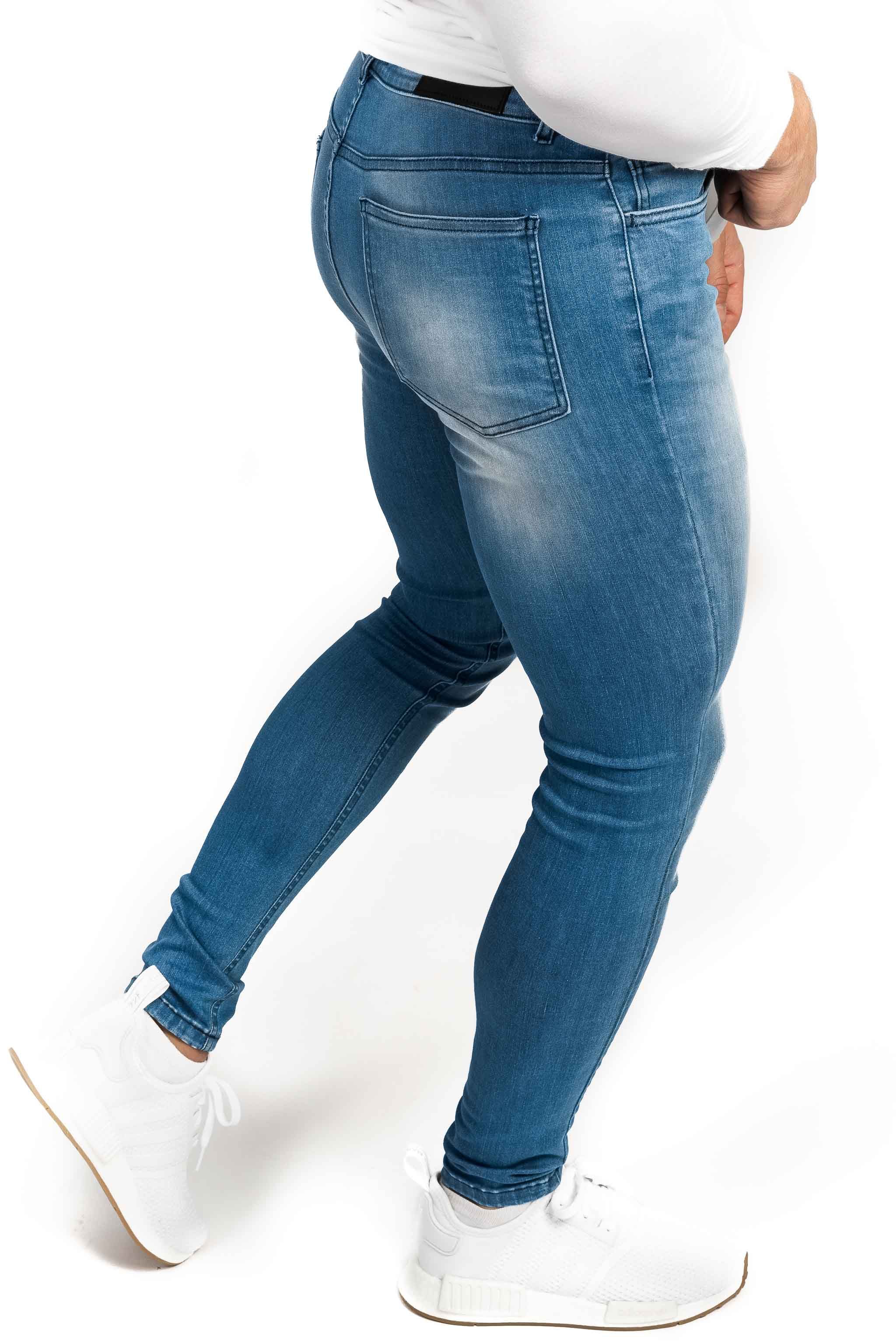 Mens Regular Fitjeans - Arctic Light Blue sold by Fit Jeans product image thumbnail 2