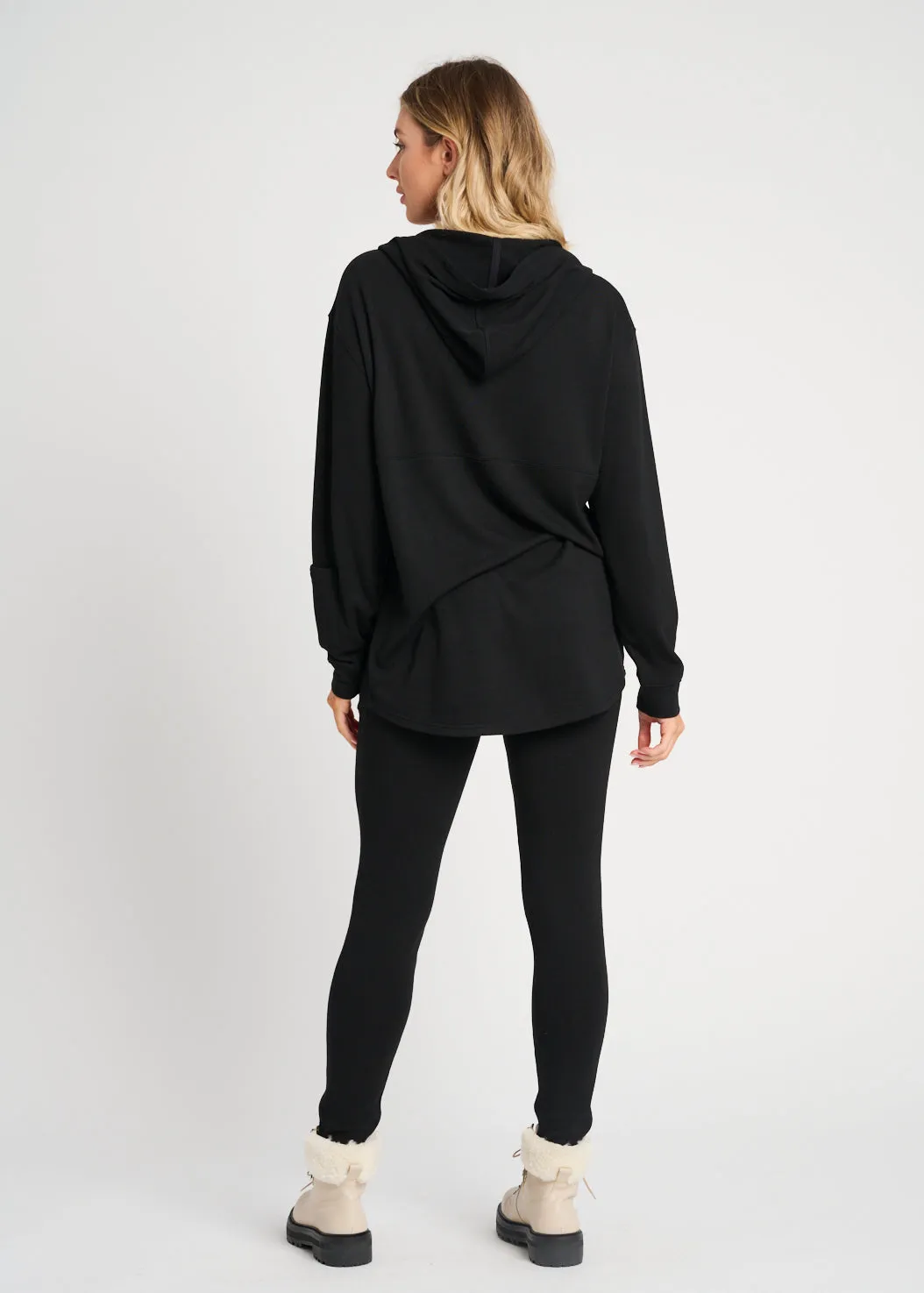 Black Warm Hoodie sold by Everyday Sunday product image thumbnail 3