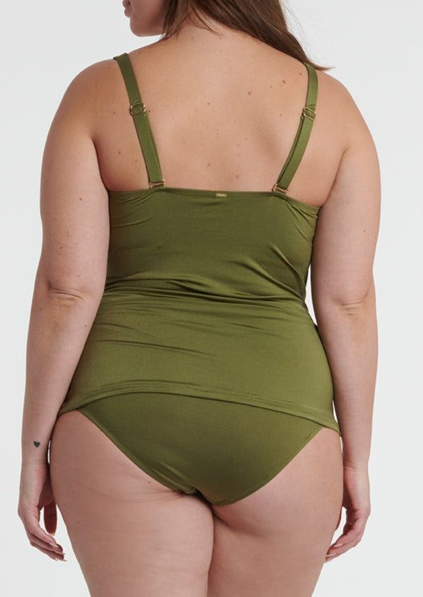 Plus Size Duck Green High Waist Bottom sold by Everyday Sunday