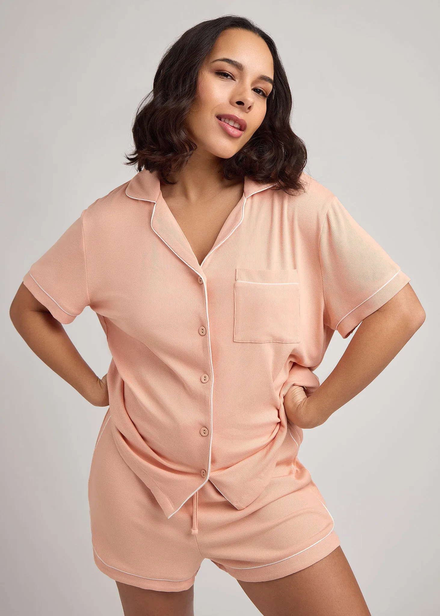 Peach Hue Sunday Morning Shirt sold by Everyday Sunday product image thumbnail 5
