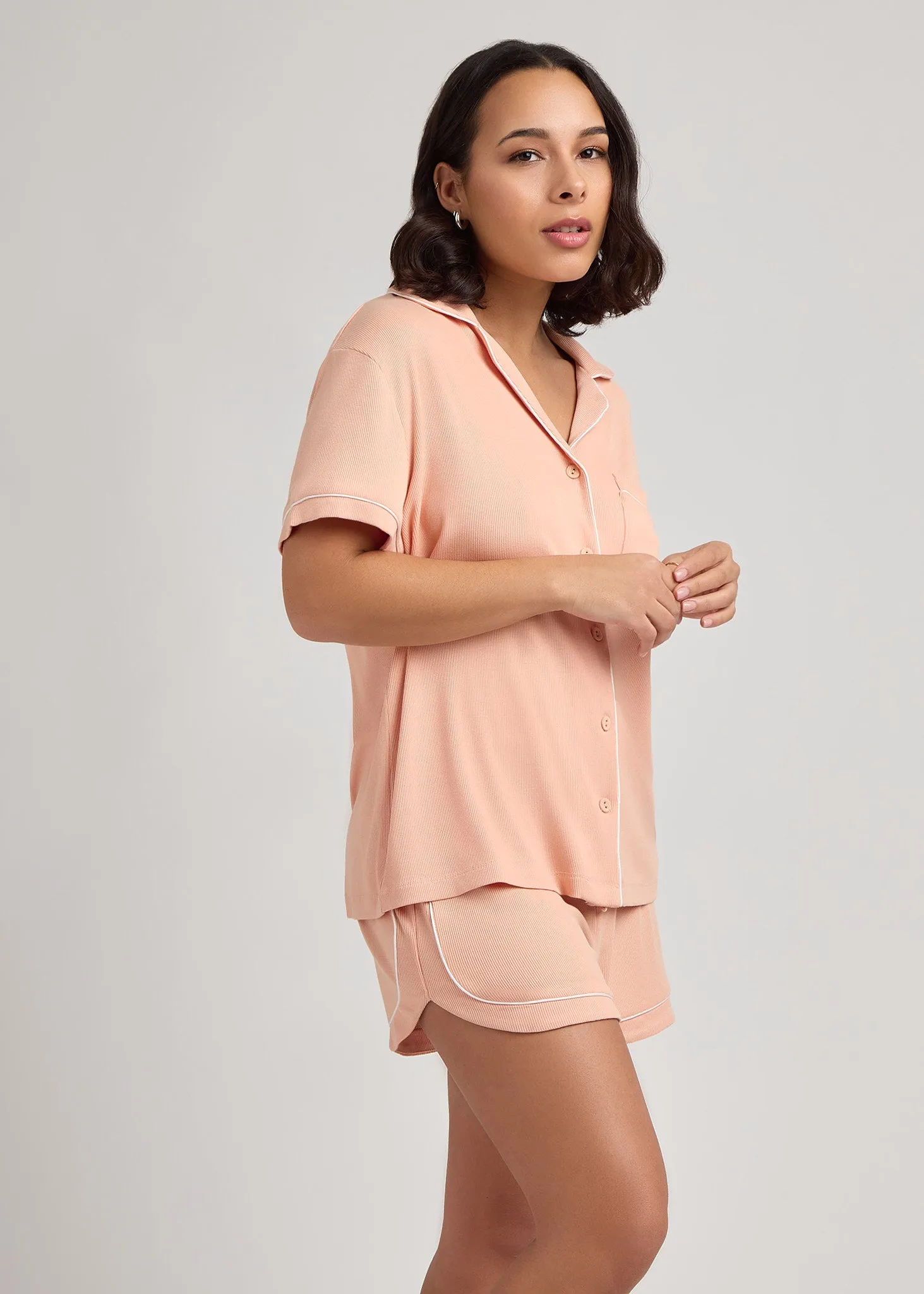 Peach Hue Sunday Morning Shirt sold by Everyday Sunday product image thumbnail 3