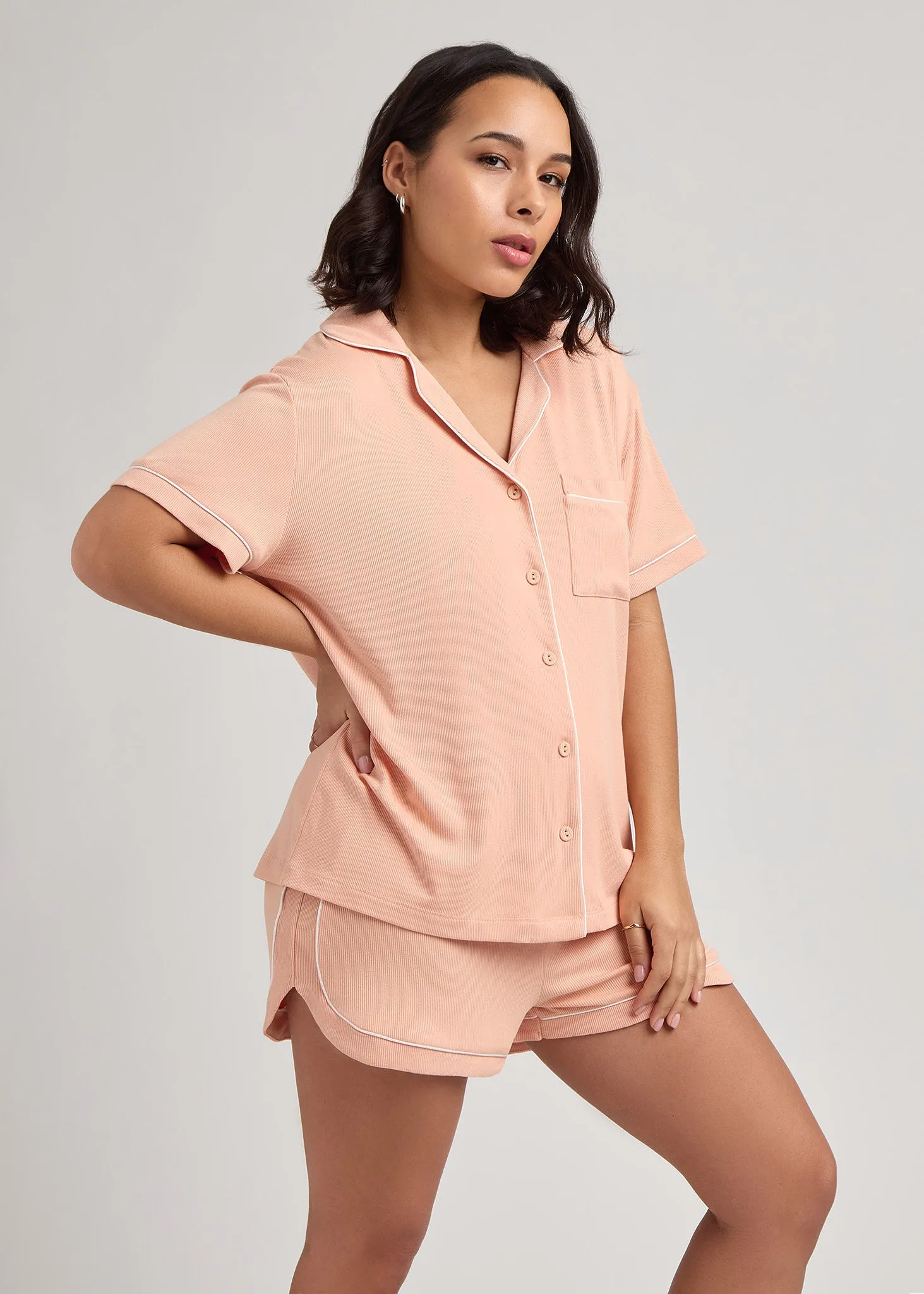 Peach Hue Sunday Morning Shirt sold by Everyday Sunday product image thumbnail 4