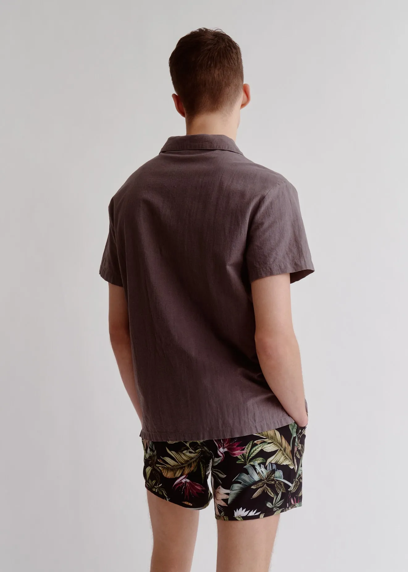 Linen-Blend Beach Shirt sold by Everyday Sunday product image thumbnail 4