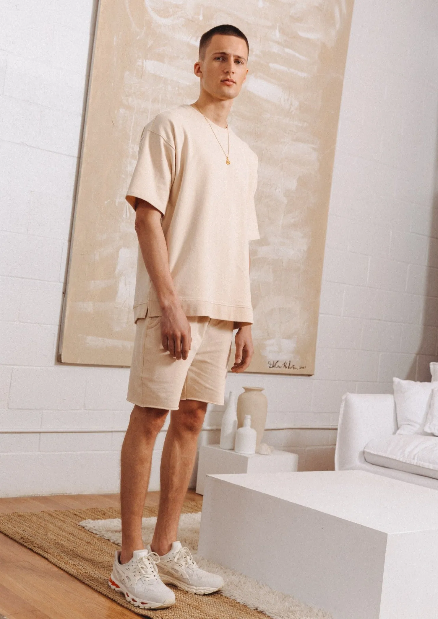 Latte Organic Comfort Tee - FINAL SALE sold by Everyday Sunday product image thumbnail 2