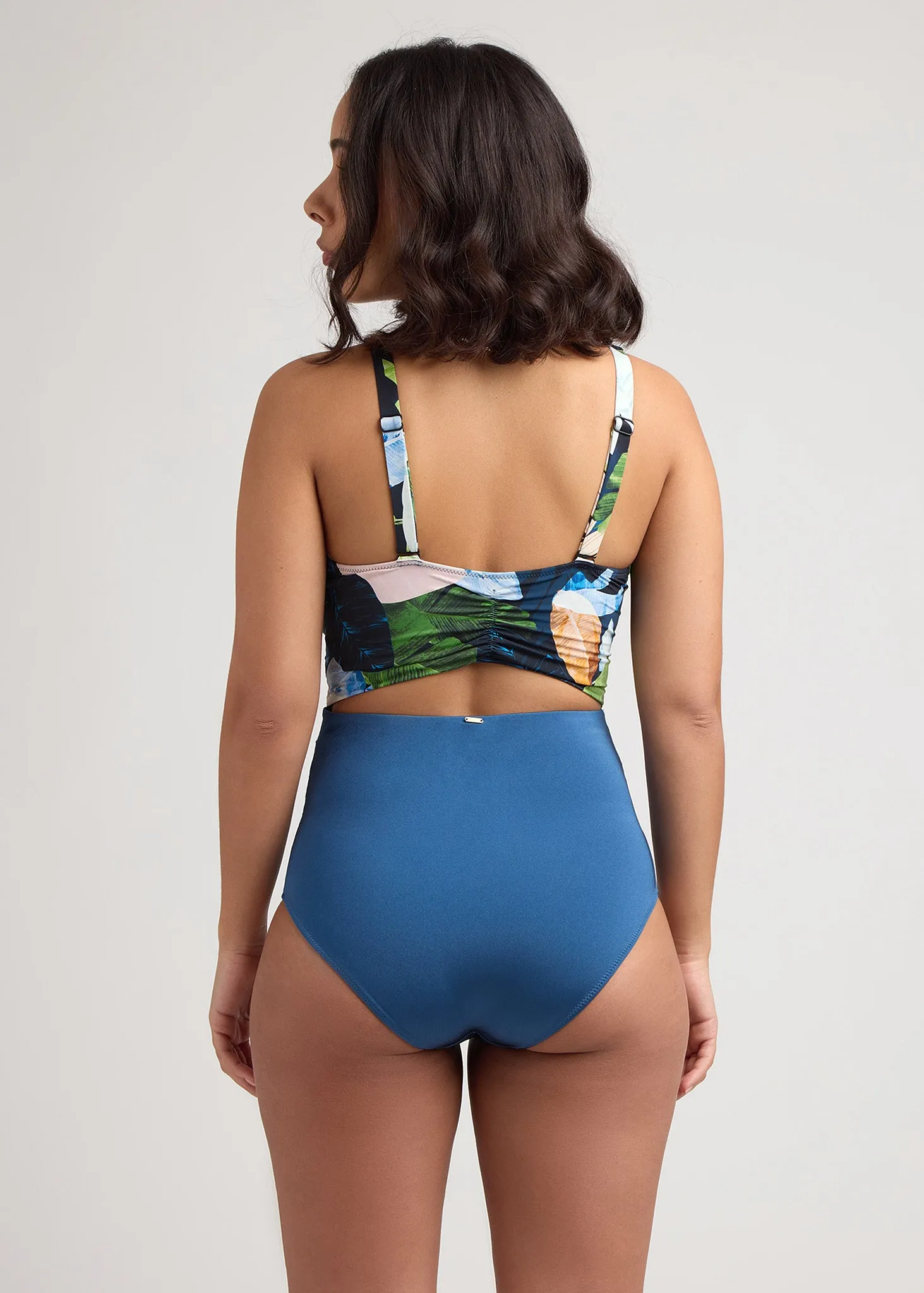 Black Rainforest Wrap One-Piece sold by Everyday Sunday product image thumbnail 2