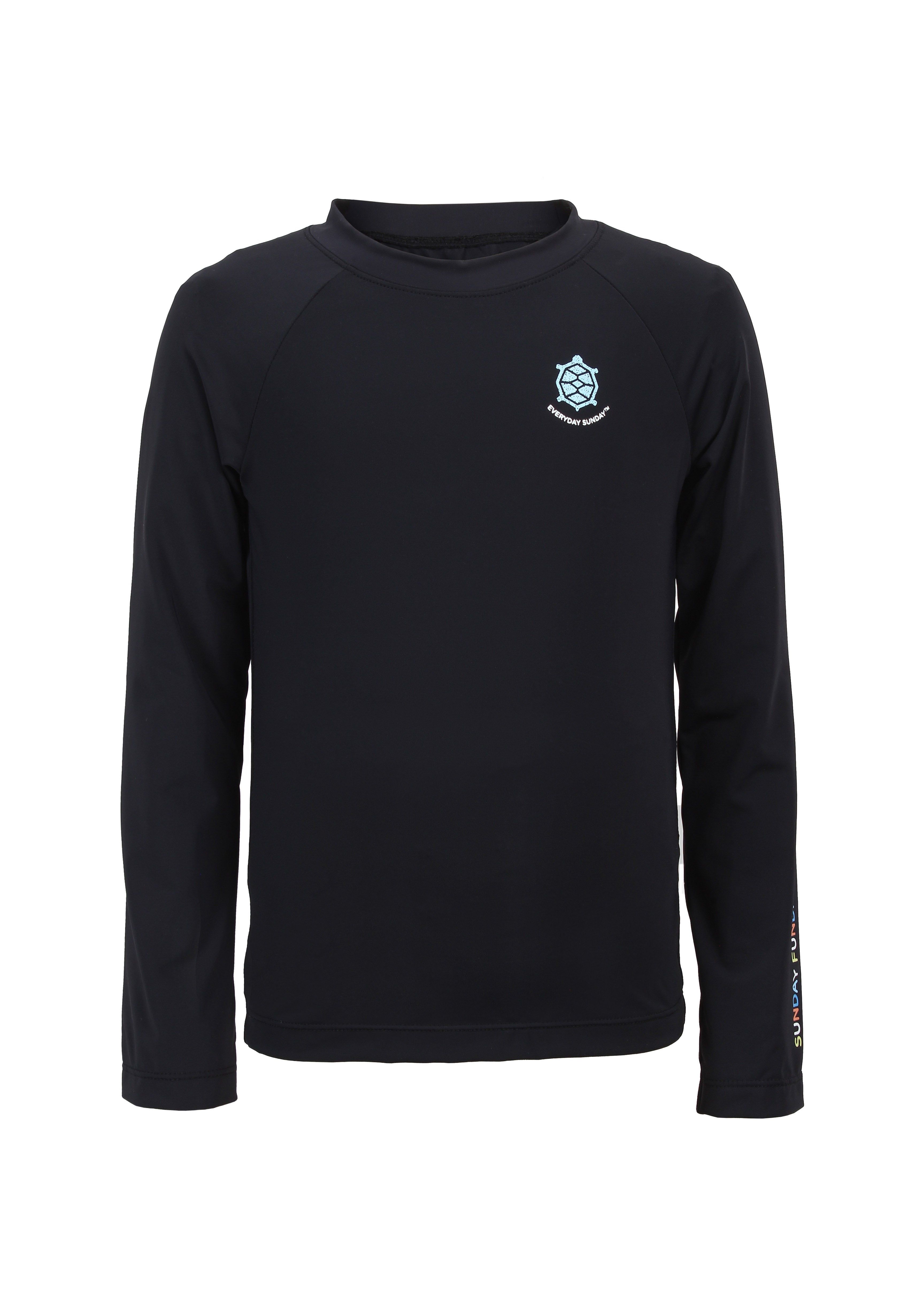 Unisex Black Long Sleeve Rashguard sold by Everyday Sunday