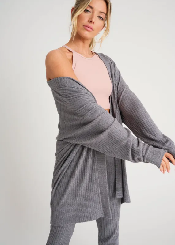 Cool Gray Mix Recycled Leisure Fly Away sold by Everyday Sunday